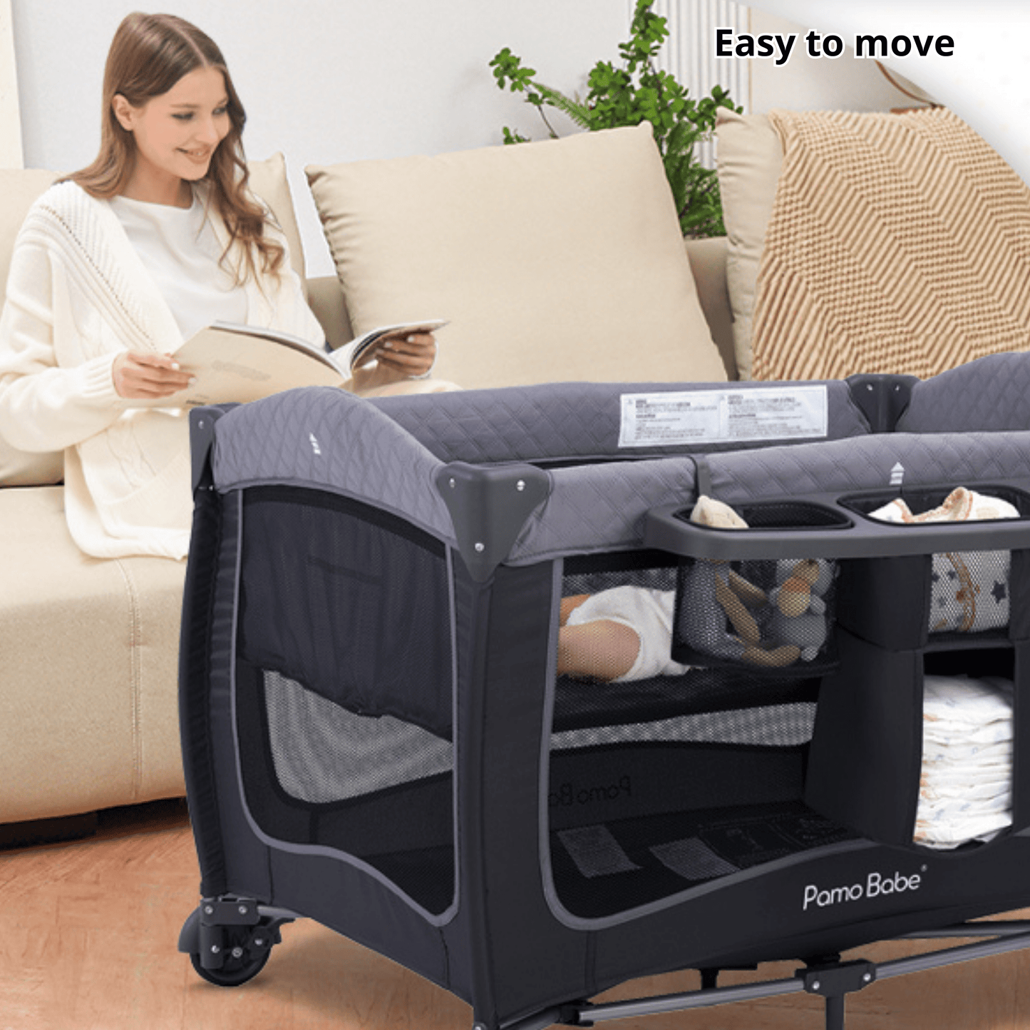 Playpen Cradle 4 in 1