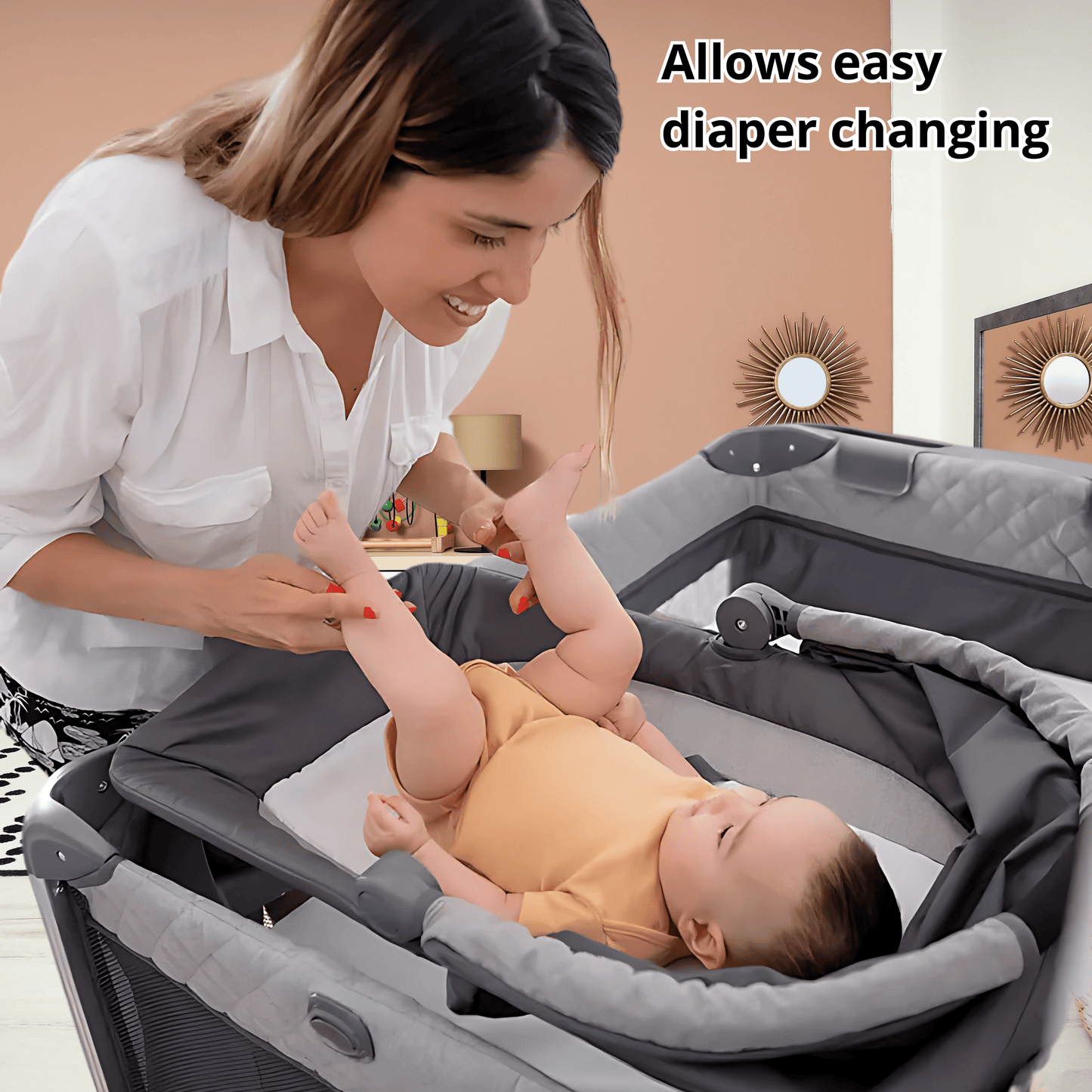 Playpen Cradle 4 in 1